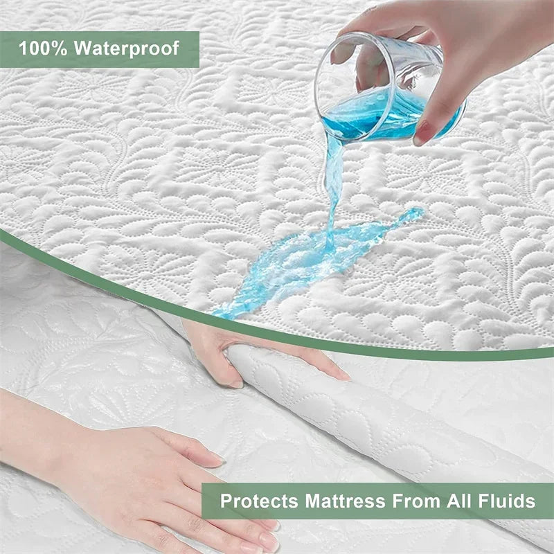 Waterproof Mattress Protector - Thicken, Breathable, Durable